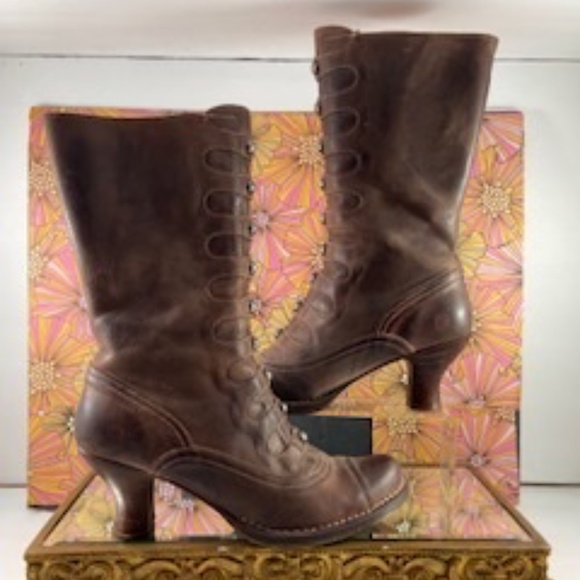 Neosens Leather Zip up Boots - Picture 13 of 16